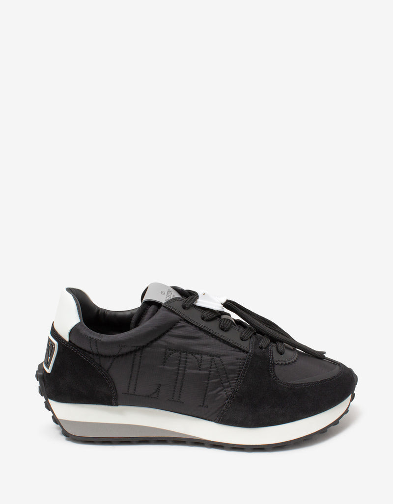 Valentino Garavani Black VLTN Roller Trainers