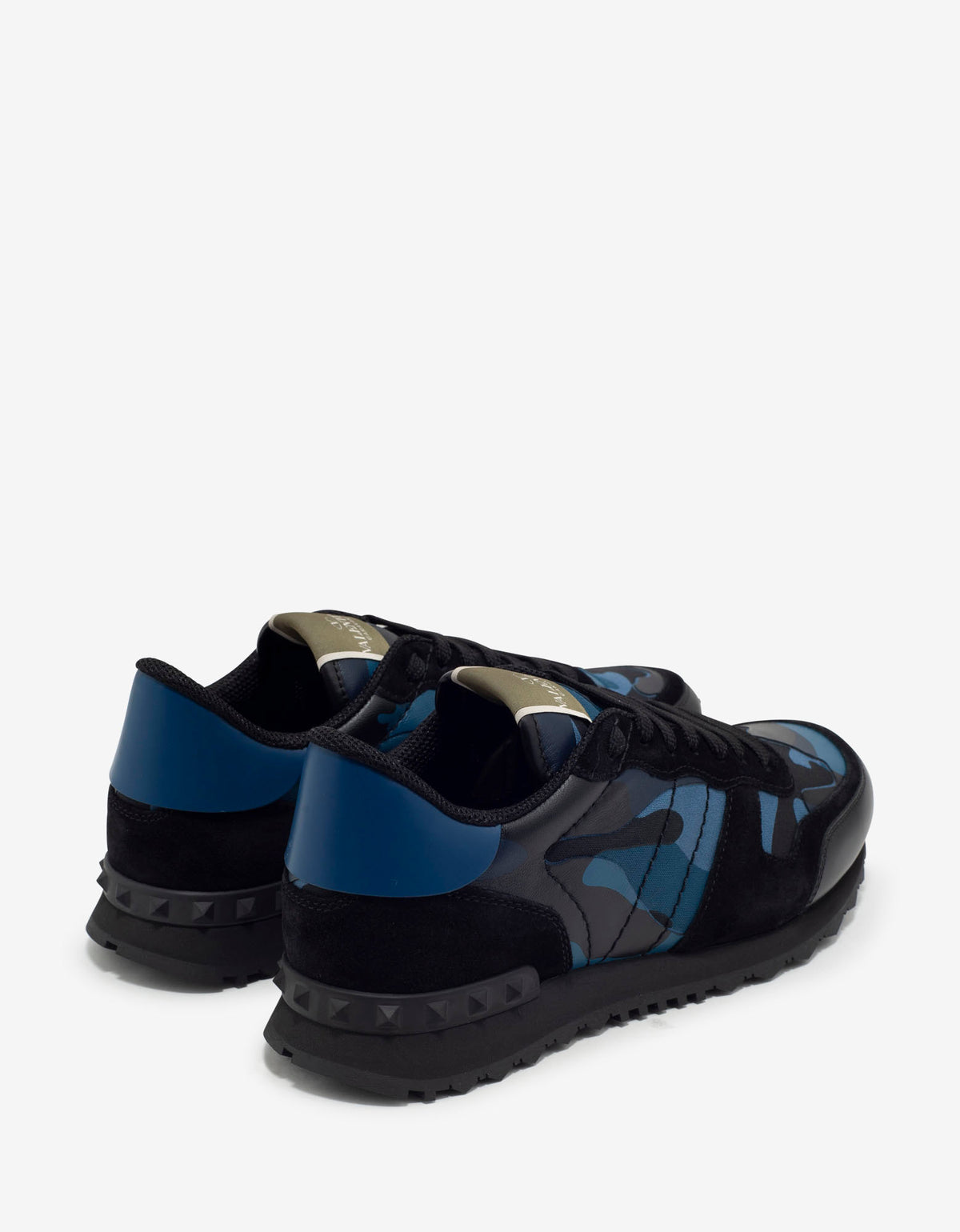 Blue & Black Camo Rockrunner Trainers