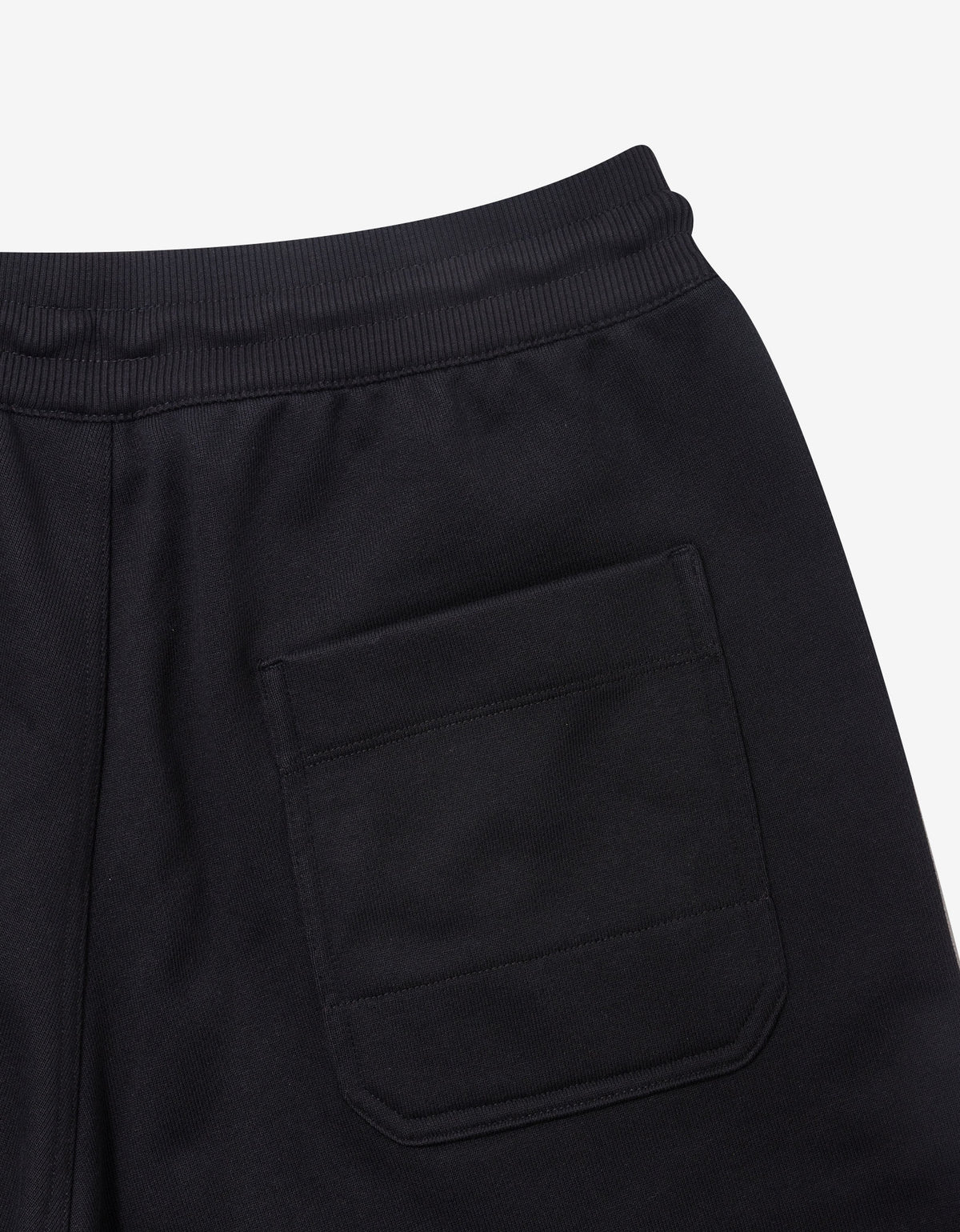 Y-3 Black Placed Graphic Sweat Shorts