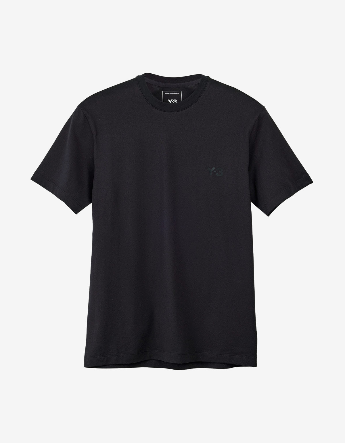 Y-3 Black Graphic Short Sleeve T-Shirt