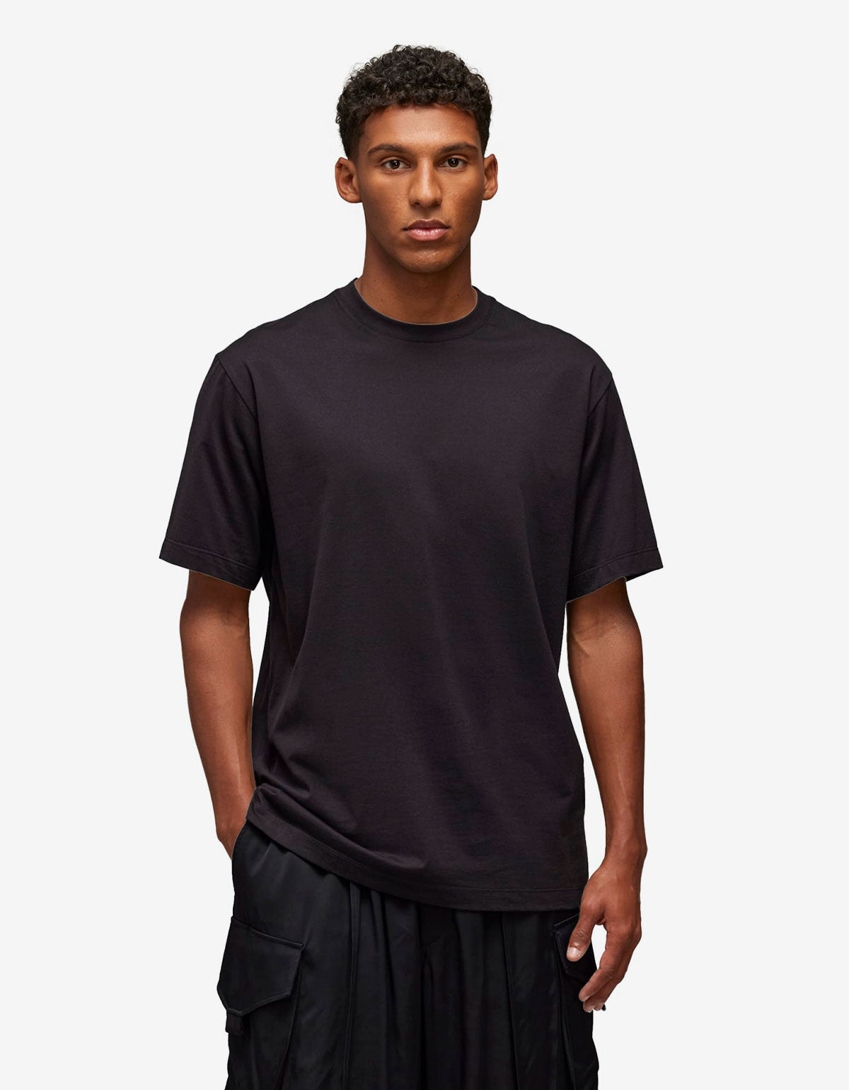 Y-3 Black Graphic Print T-Shirt JN4879