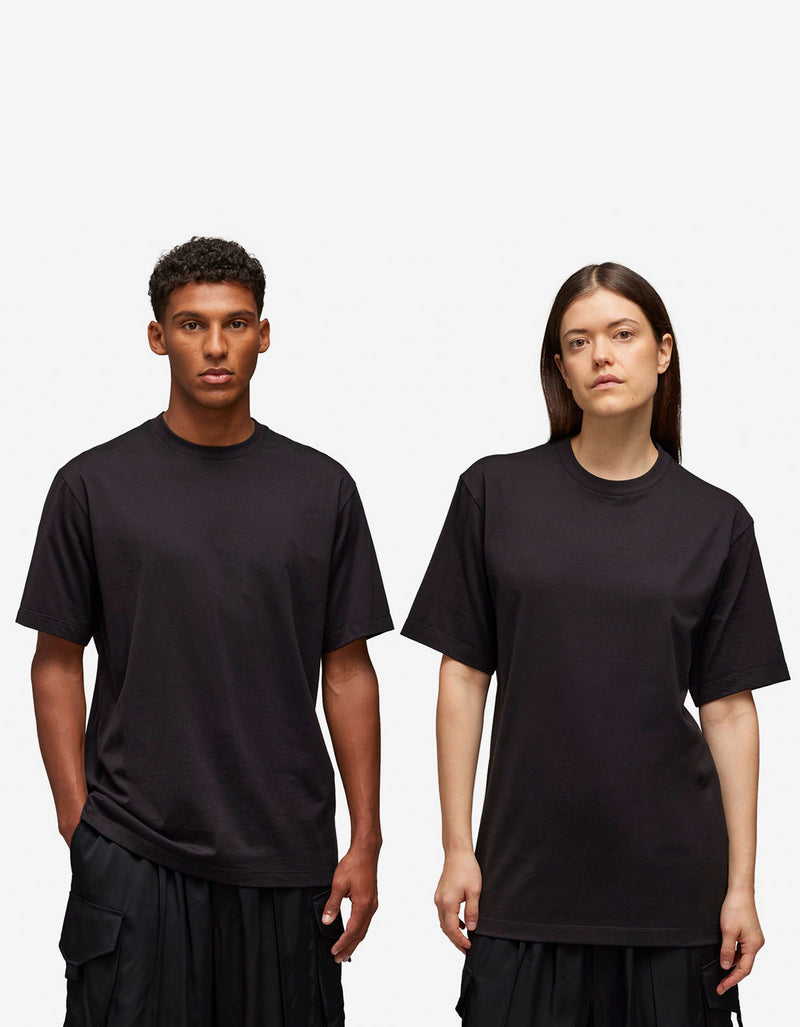 Y-3 Black Graphic Print T-Shirt JN4879