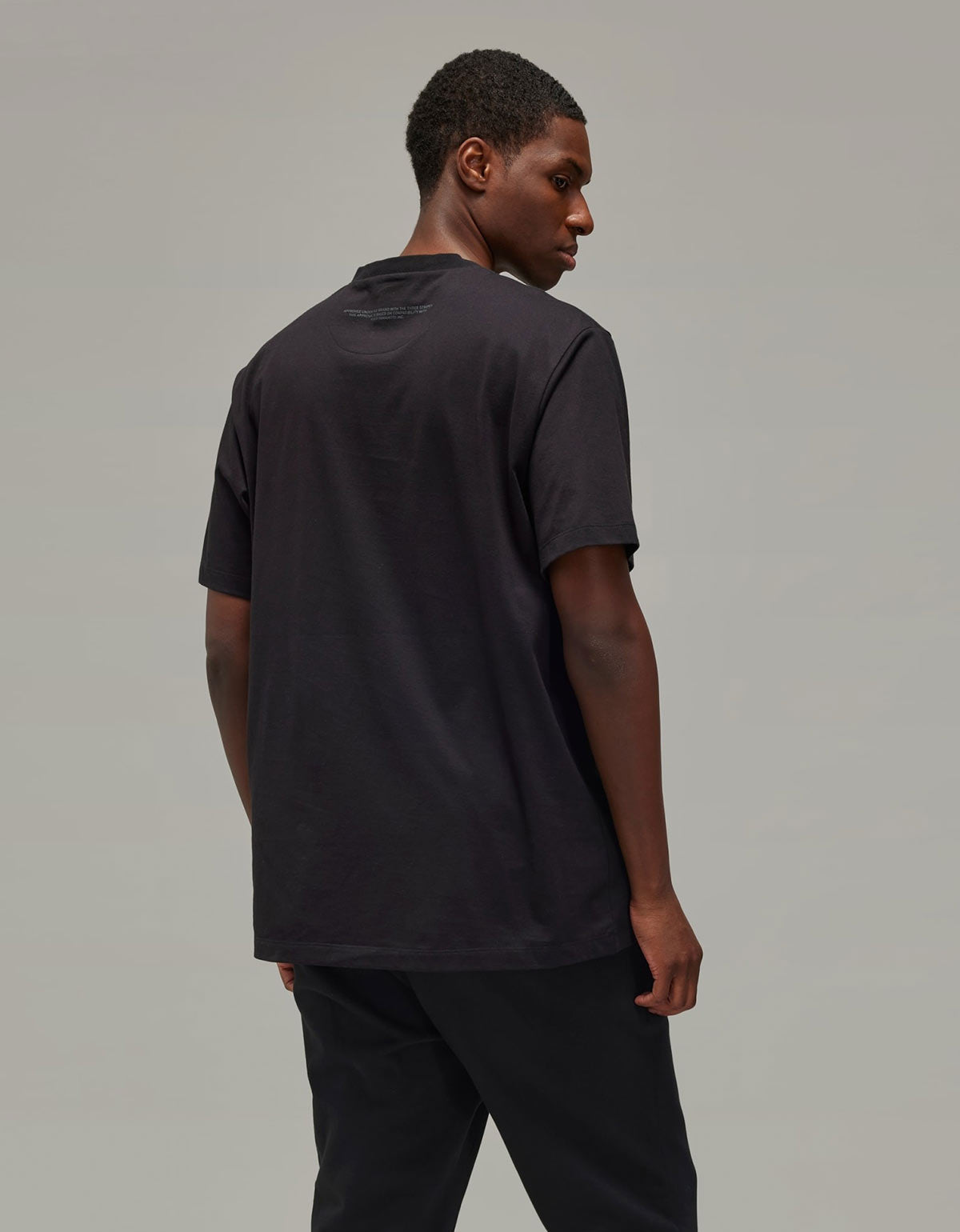 Y-3 Black Logo Short Sleeve T-Shirt