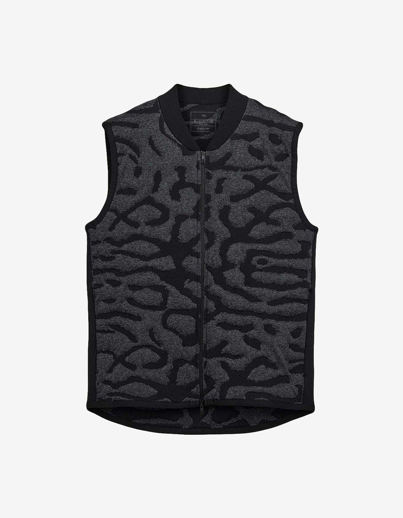 Y-3 Black Running Engineered Insulated Vest