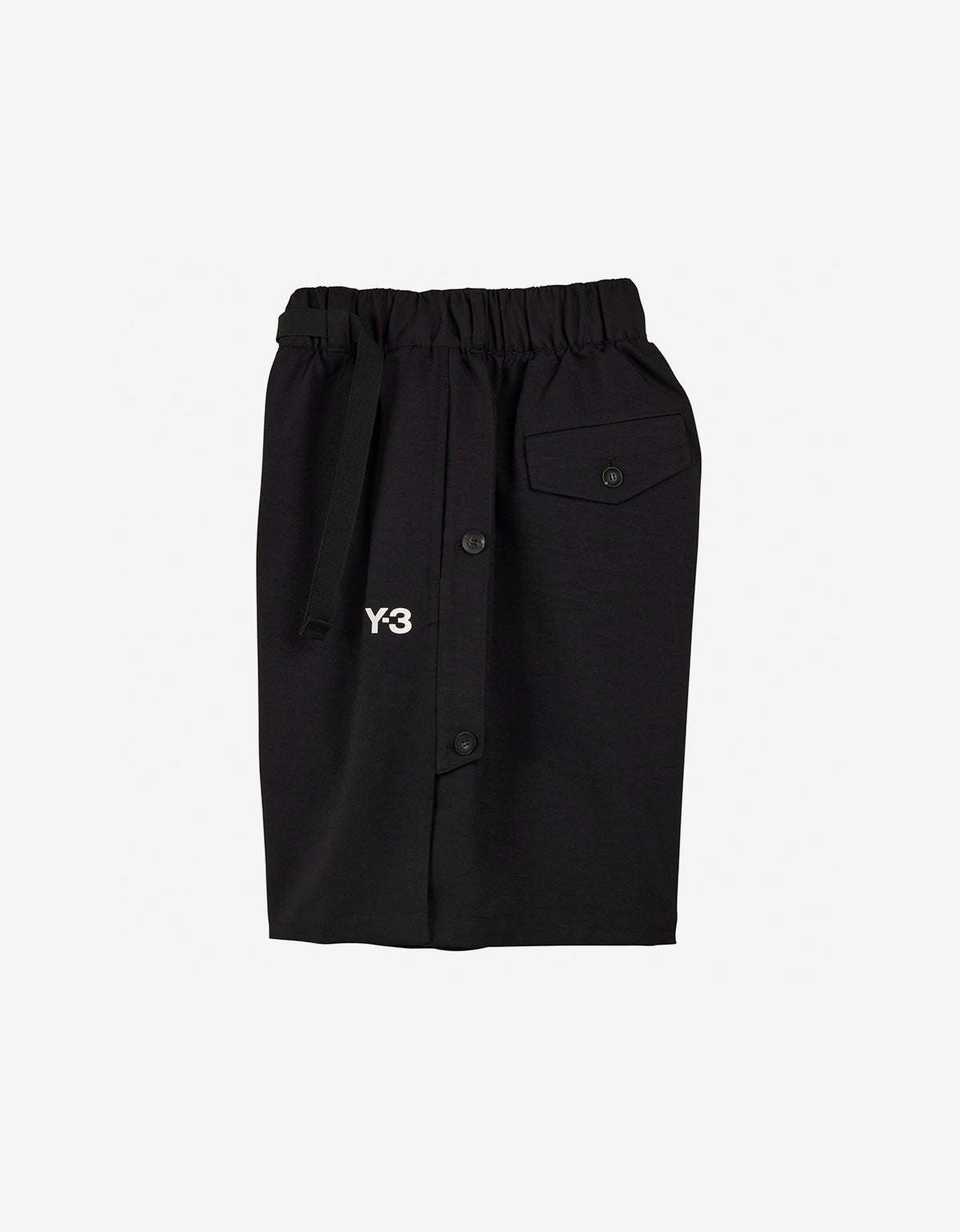 Y-3 Black Sport Uniform Shorts JN7038