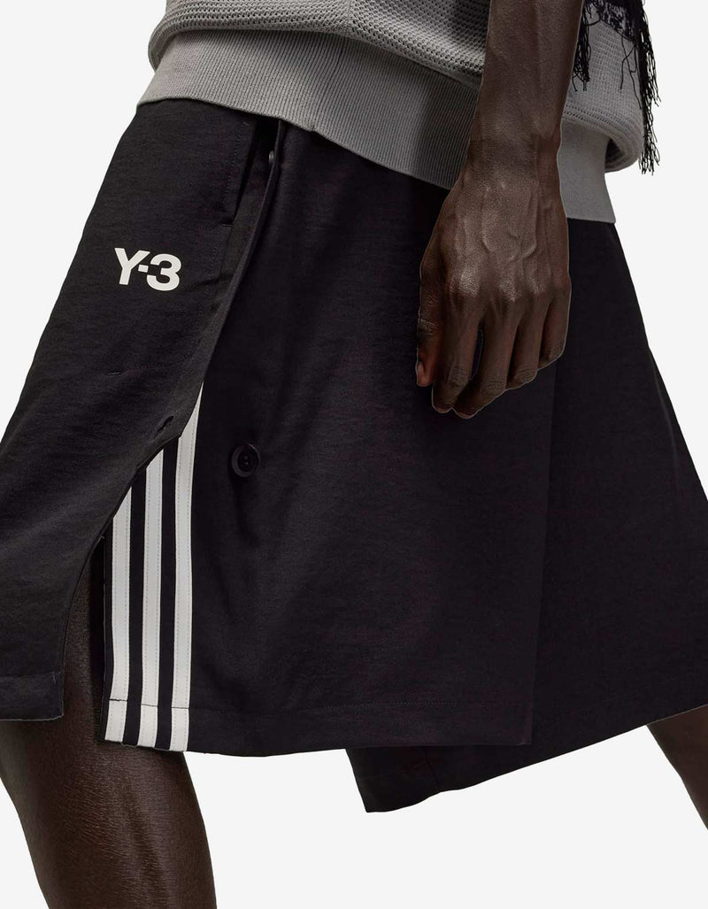 Y-3 Black Sport Uniform Shorts JN7038