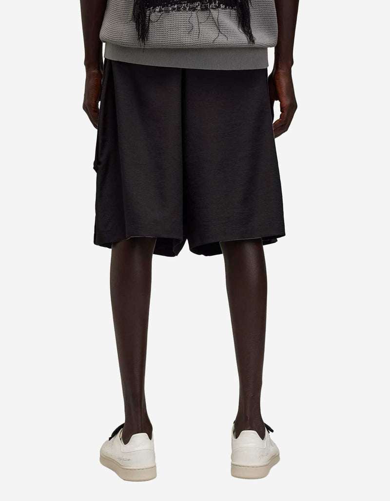 Y-3 Black Sport Uniform Shorts JN7038