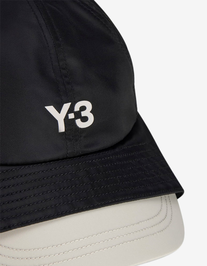 Y-3 Black Straps Hat JP1147