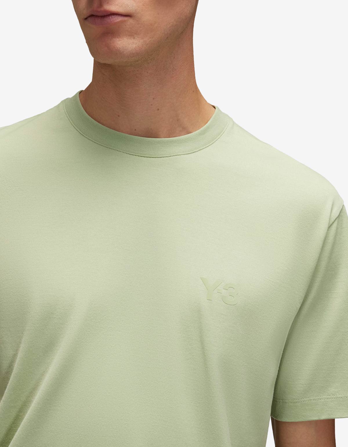 Y-3 Green Logo T-Shirt JM7860