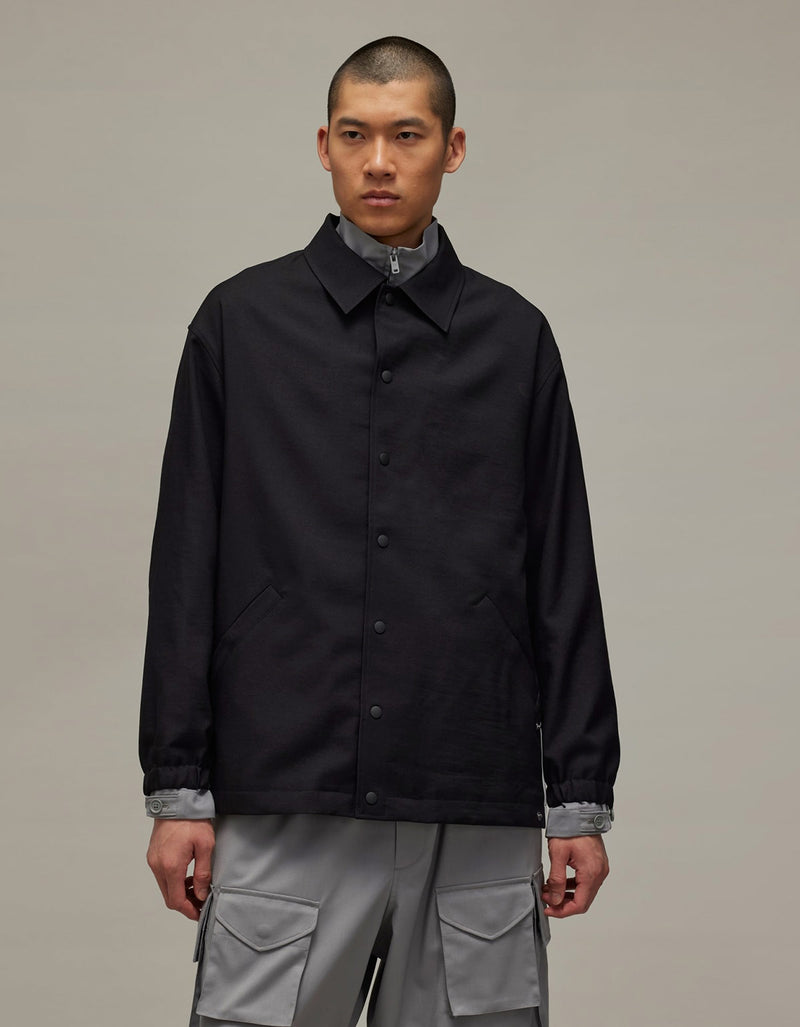 Y-3 Black Sport Uniform 3-Stripes Jacket