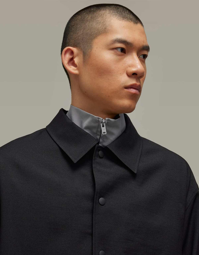 Y-3 Black Sport Uniform 3-Stripes Jacket