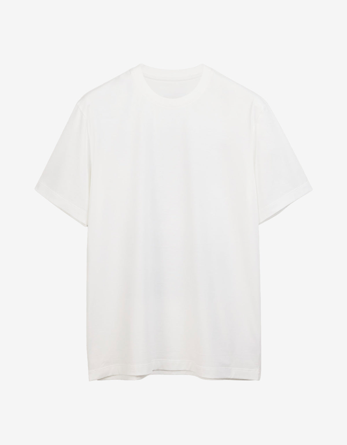 Y-3 White Graphic Print T-Shirt JM7815