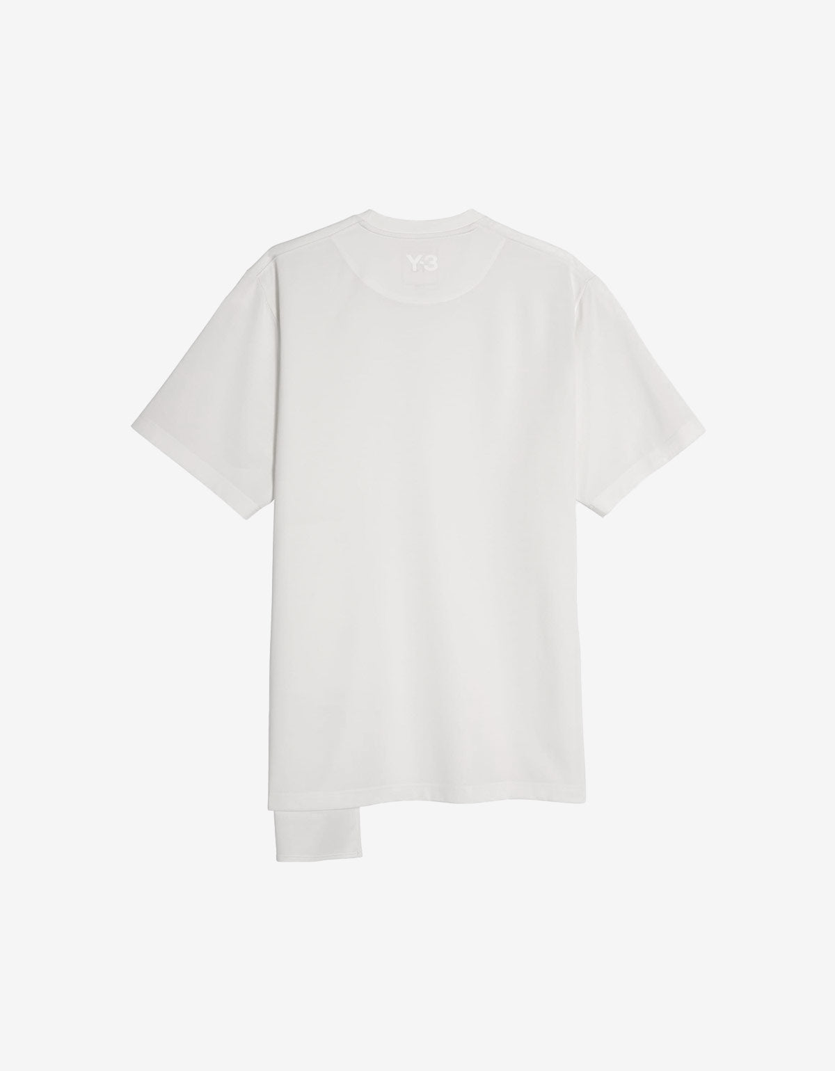 Y-3 White Premium Short Sleeve T-Shirt JM7812