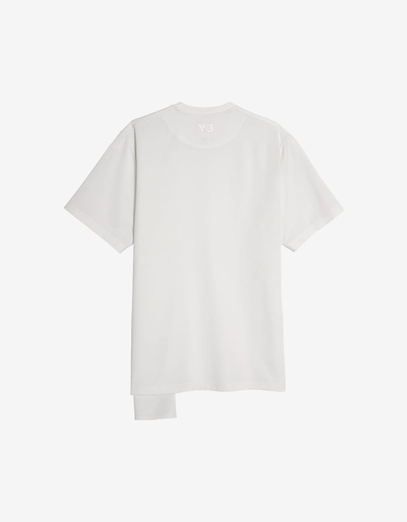 Y-3 White Premium Short Sleeve T-Shirt JM7812