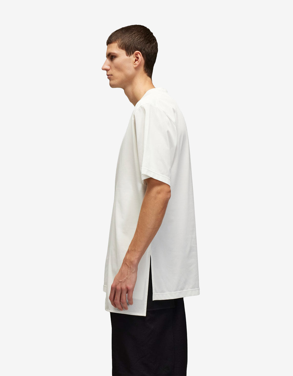 Y-3 White Premium Short Sleeve T-Shirt JM7812