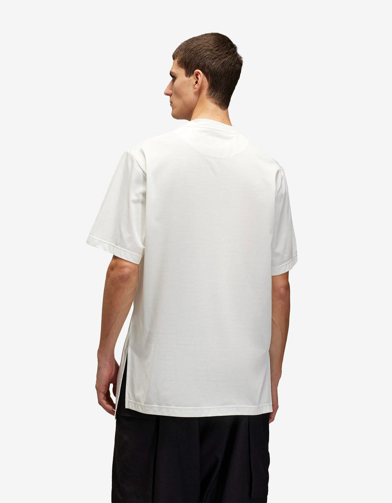 Y-3 White Premium Short Sleeve T-Shirt