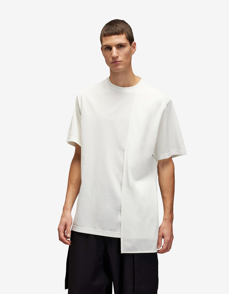 Y-3 White Premium Short Sleeve T-Shirt JM7812