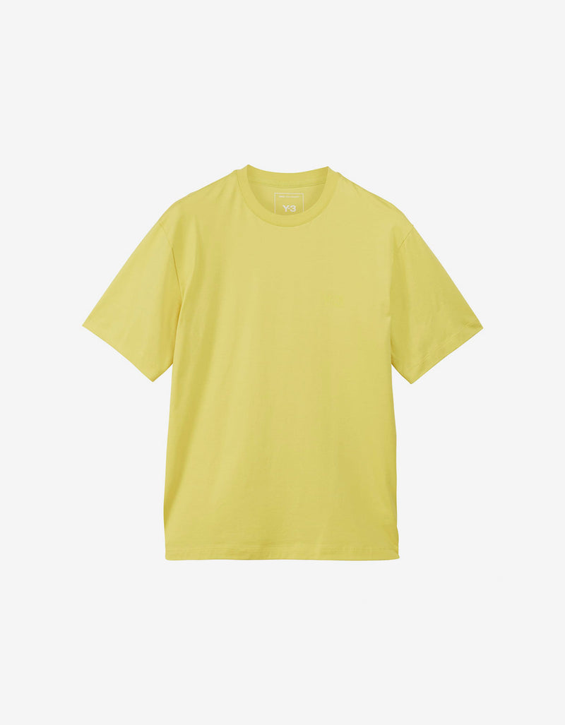 Y-3 Yellow Logo T-Shirt JM7859