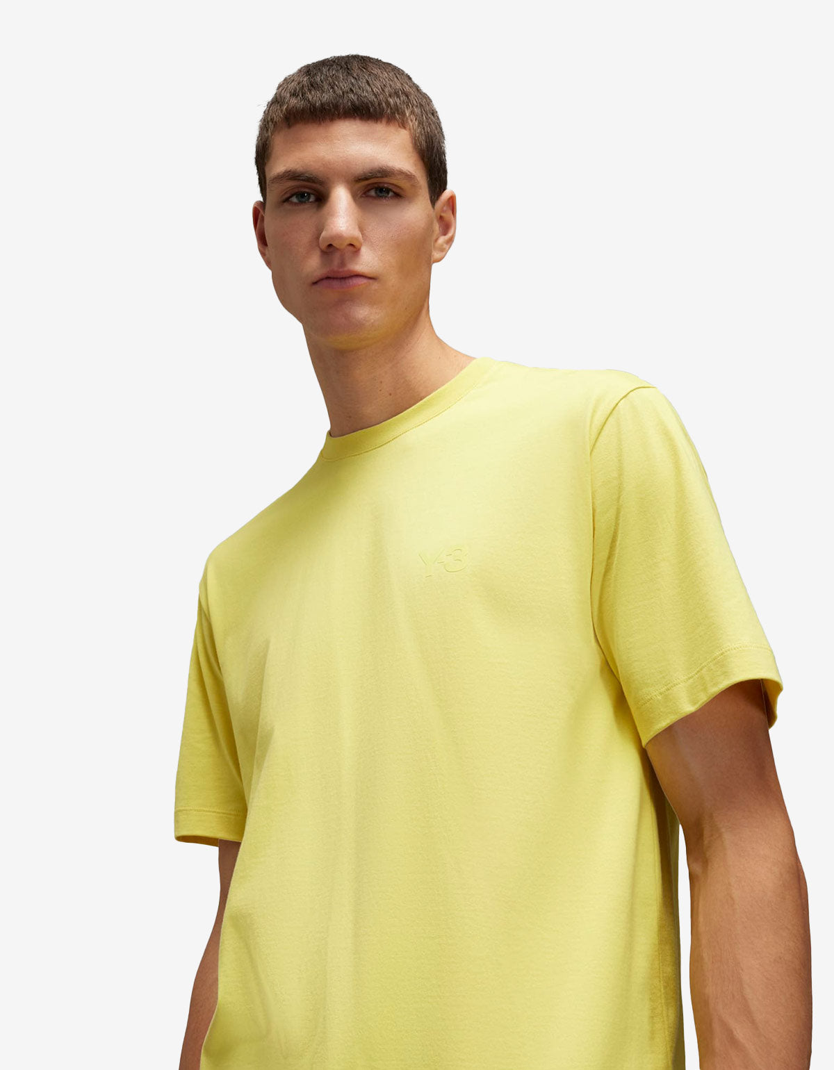 Y-3 Yellow Logo T-Shirt JM7859