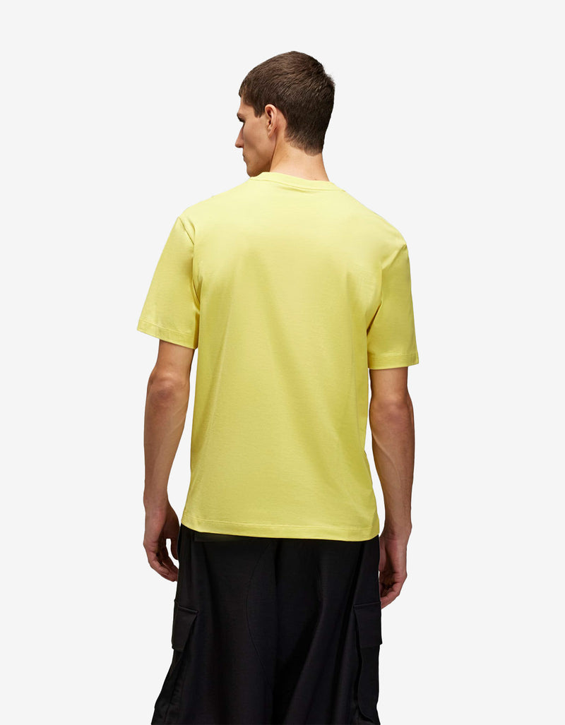 Y-3 Yellow Logo T-Shirt JM7859