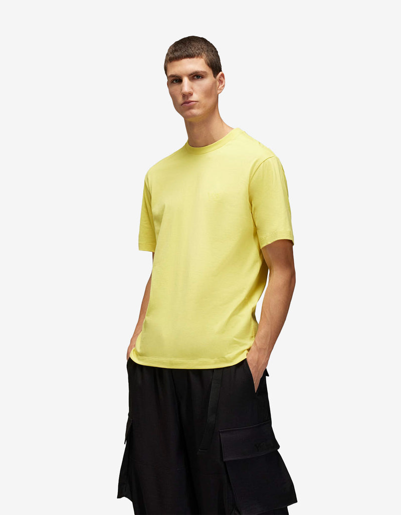 Y-3 Yellow Logo T-Shirt JM7859