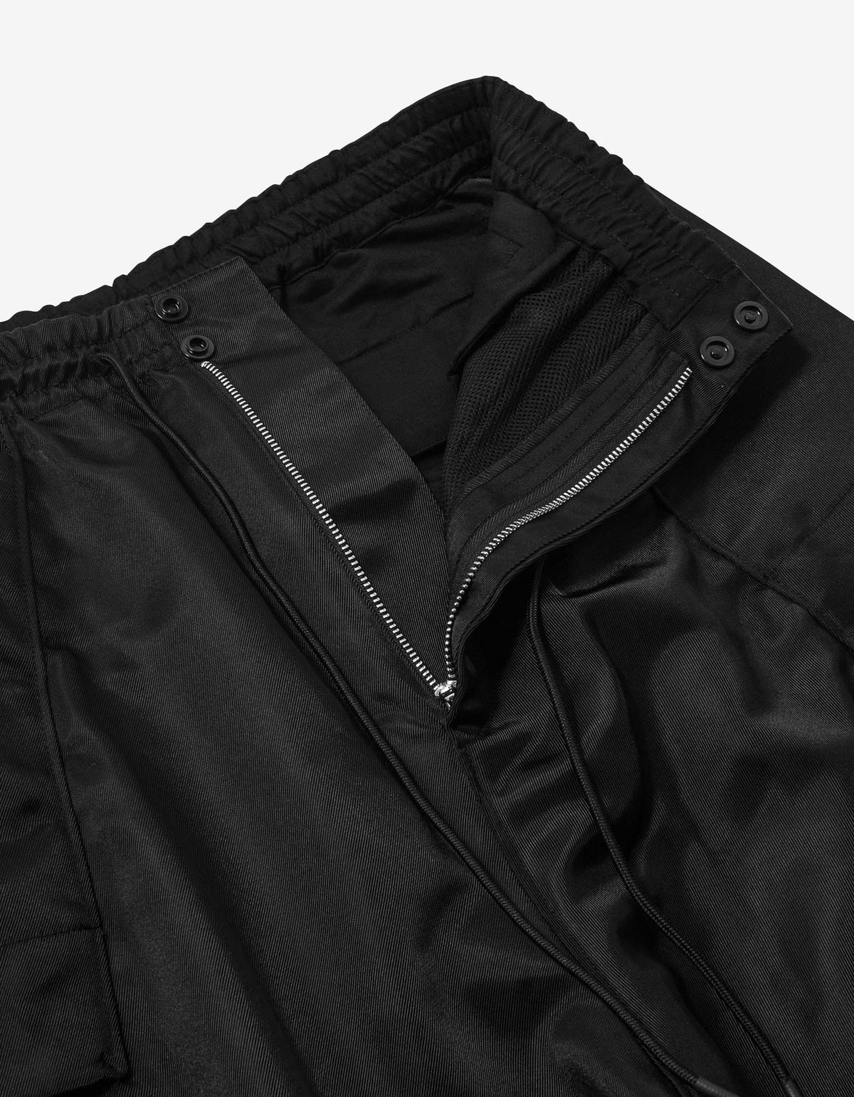 Y-3 Black Classic Tech Twill Cargo Pants