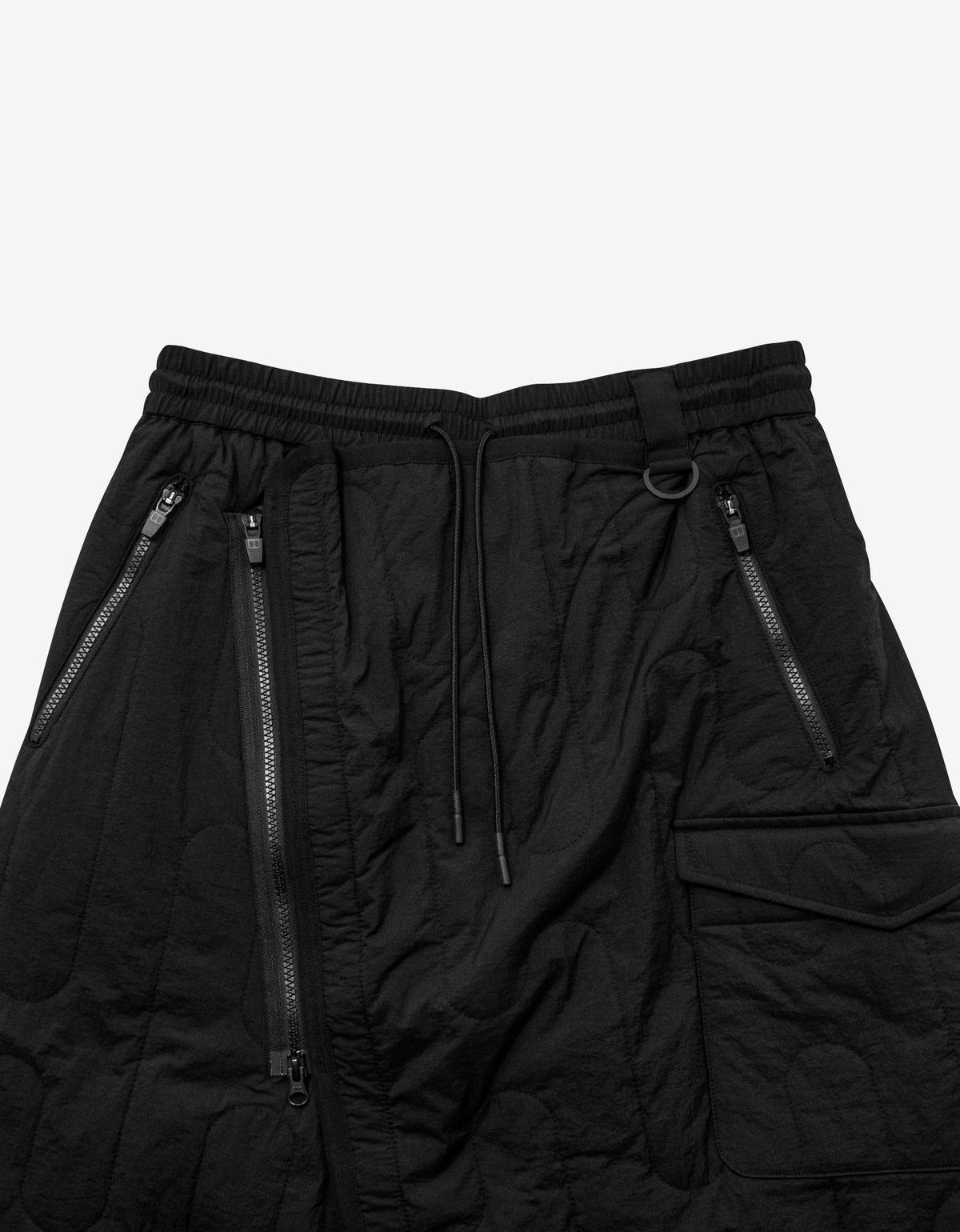 Y-3 Black Cropped Cloud Pants