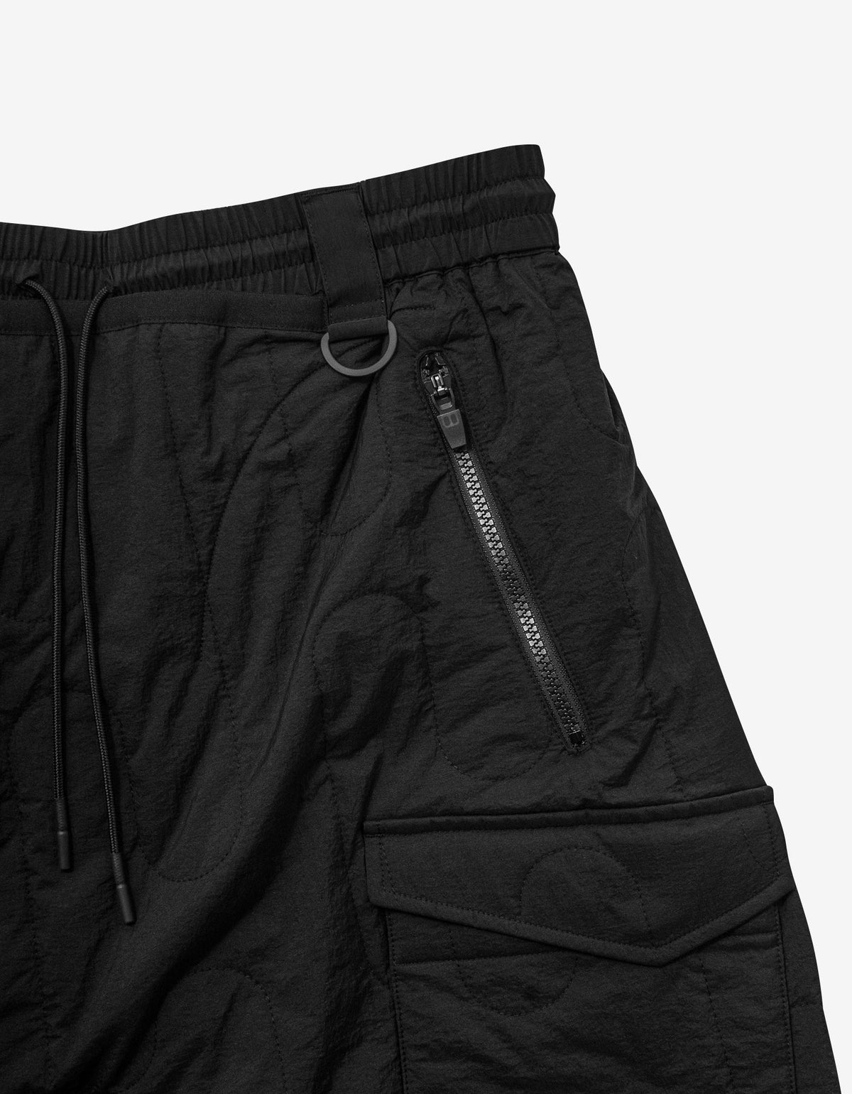 Y-3 Black Cropped Cloud Pants