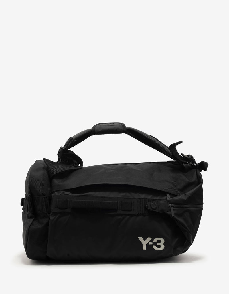 Y-3 Black Hybrid Duffle Bag