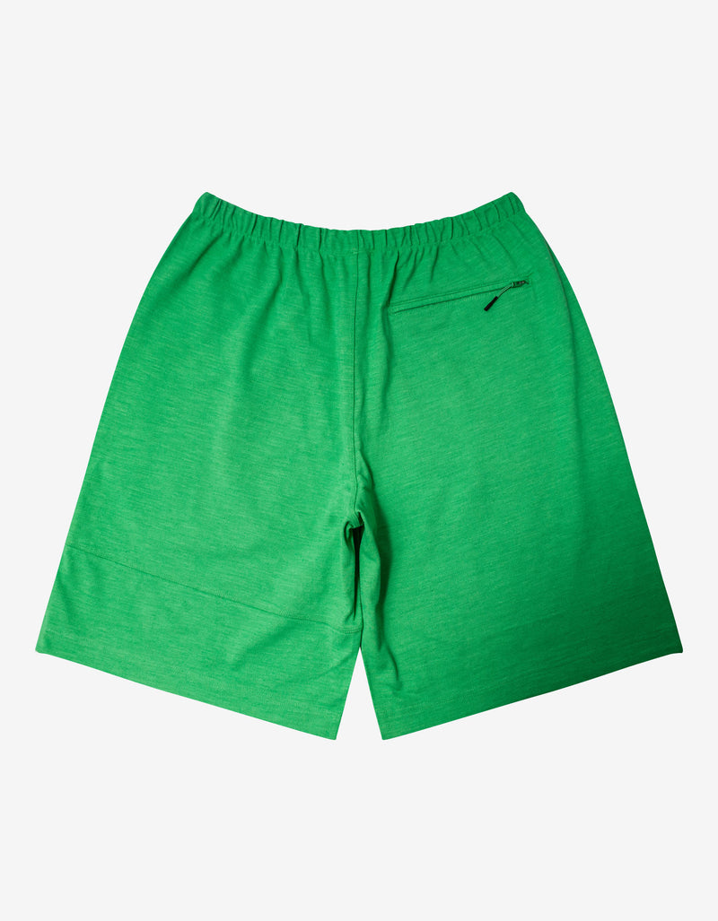 Y-3 Green Classic Pique Shorts