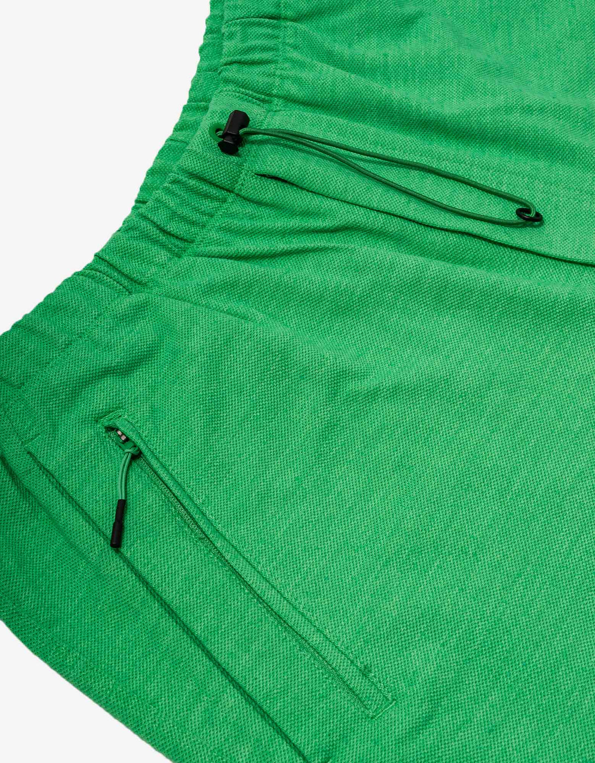 Y-3 Green Classic Pique Shorts