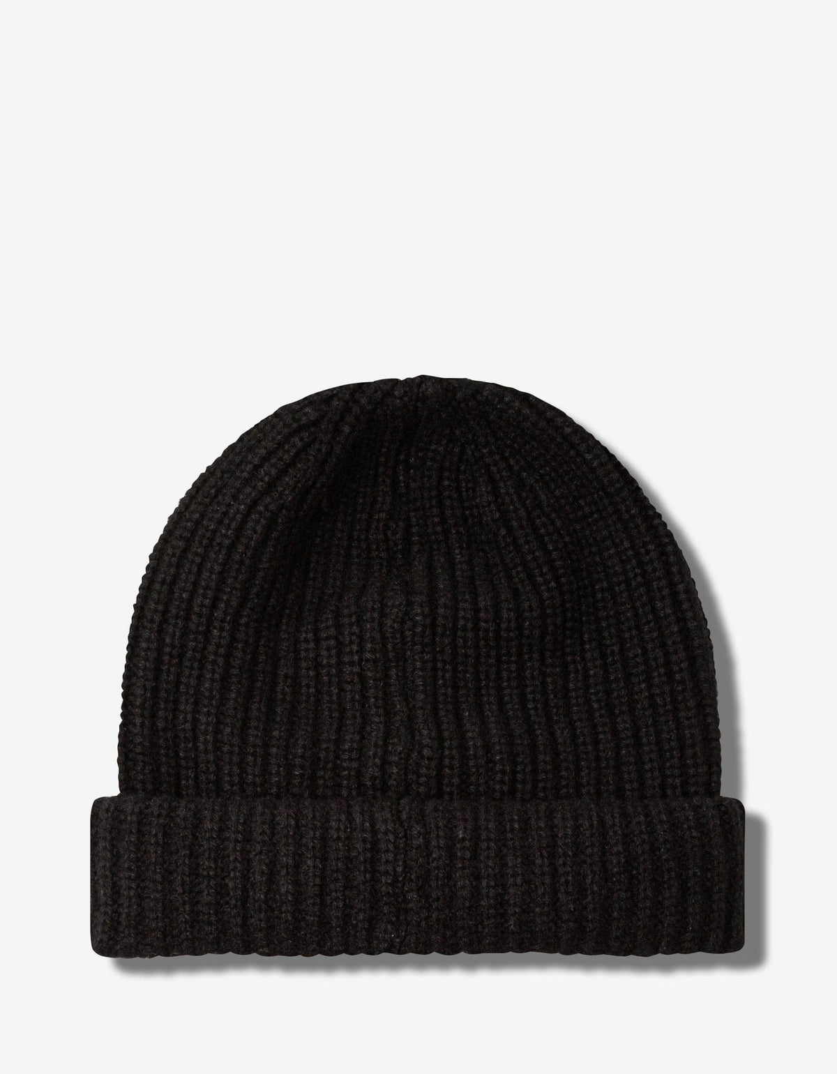 Amiri Amiri Black Cashmere Logo Beanie Hat