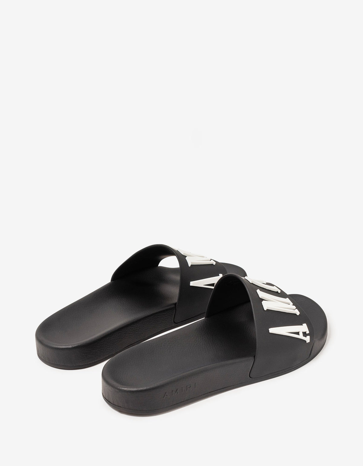 Amiri Amiri Black Logo Pool Slide Sandals