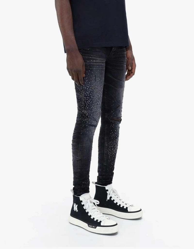 Amiri Amiri Jeans Black Crystal Shotgun