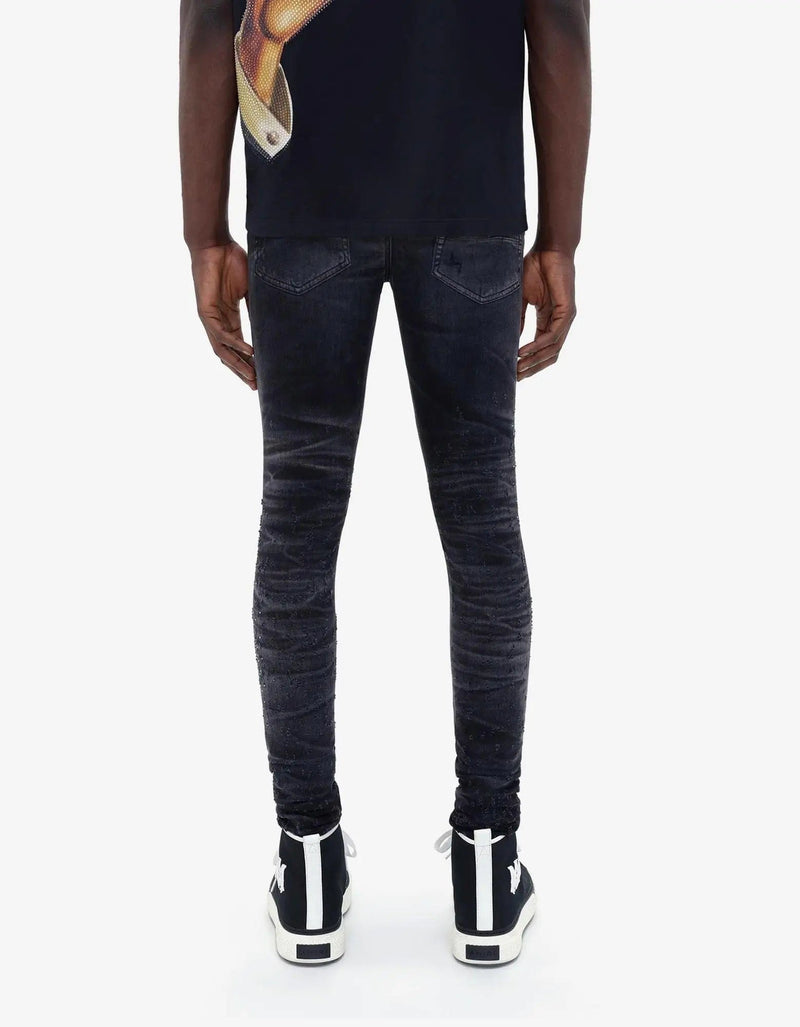 Amiri Amiri Jeans Black Crystal Shotgun