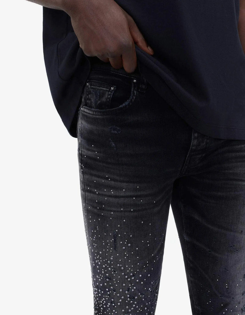 Amiri Amiri Jeans Black Crystal Shotgun
