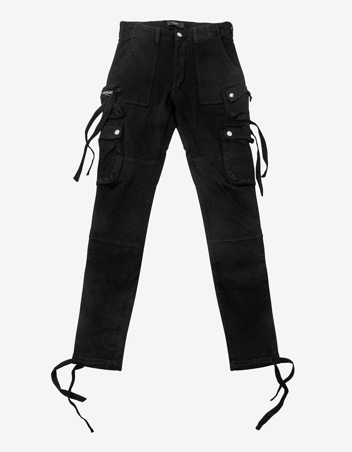 Amiri Amiri Jeans Black Tactical Cargo