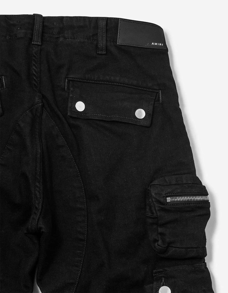 Amiri Amiri Jeans Black Tactical Cargo