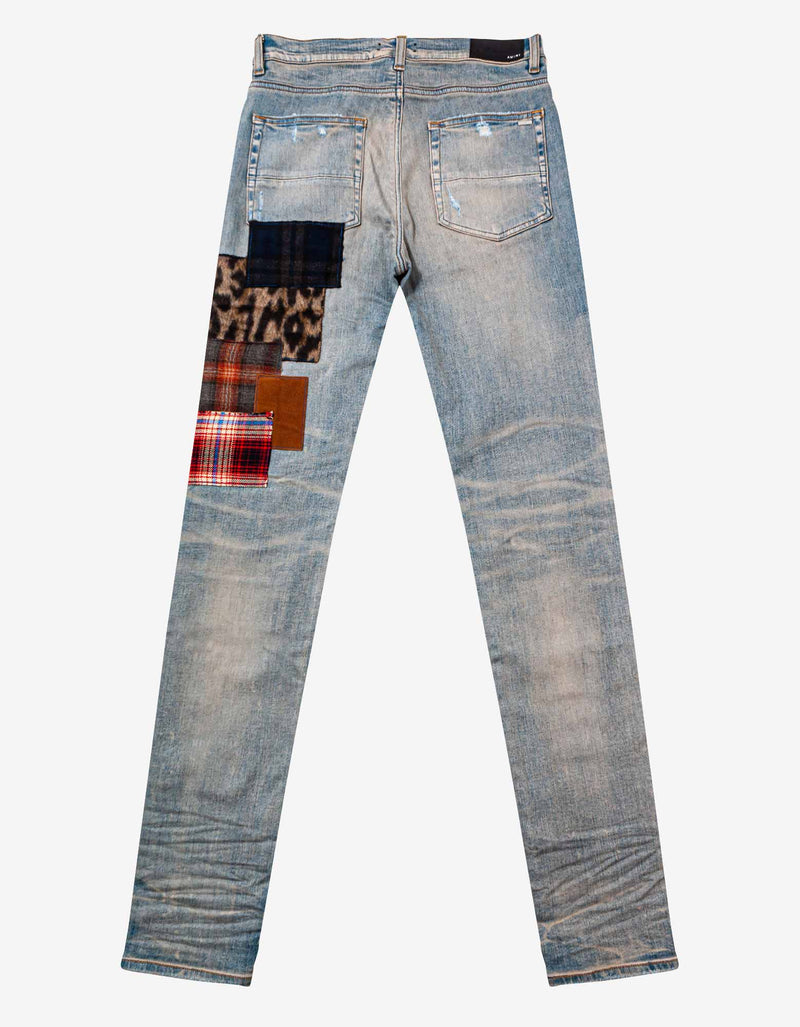 Amiri Artpatch Clay Indigo Jeans