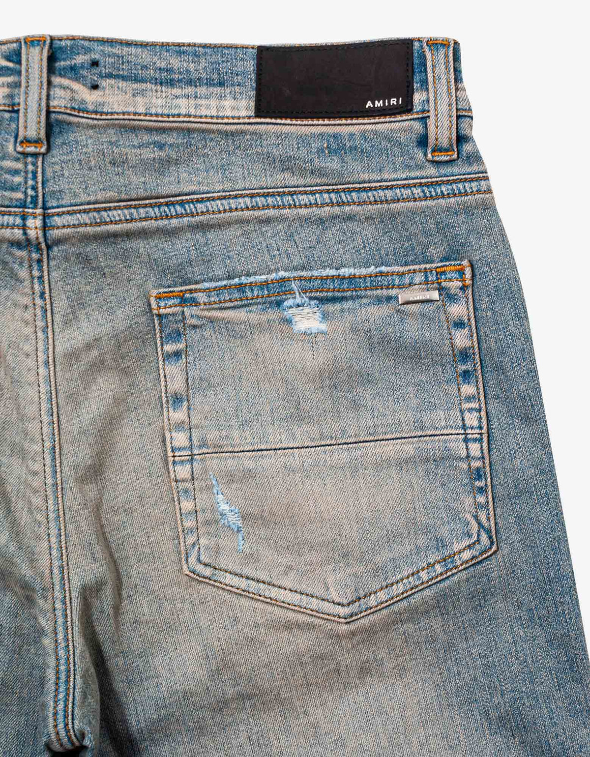 Amiri Artpatch Clay Indigo Jeans