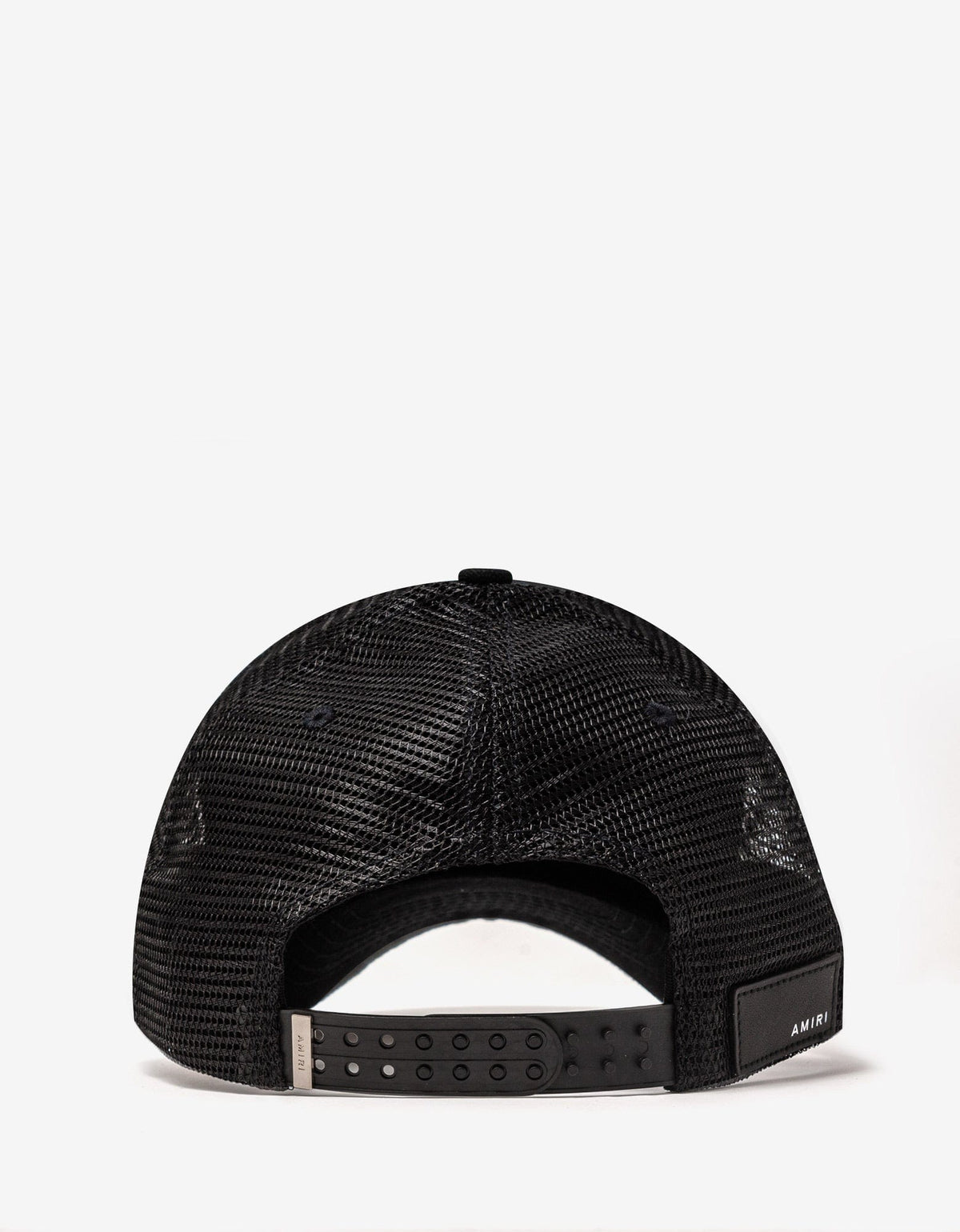 Amiri Black 3 Star Trucker Hat