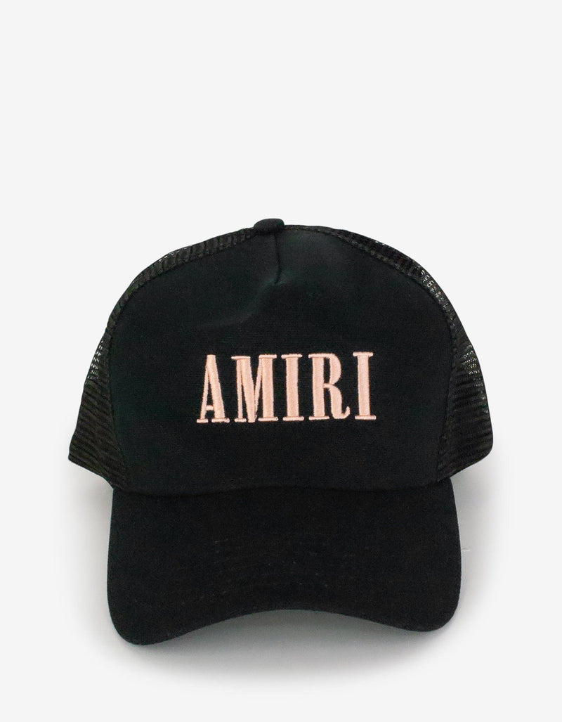 Amiri Black Amiri Core Trucker Hat