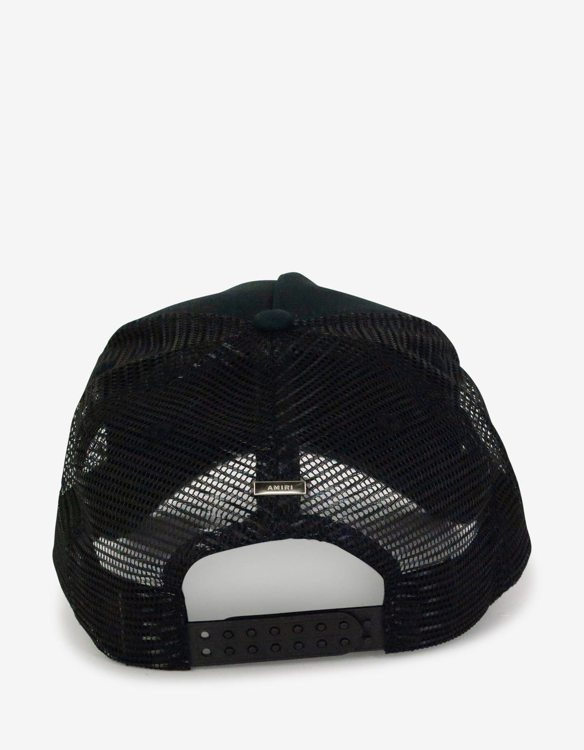 Amiri Black Amiri Core Trucker Hat