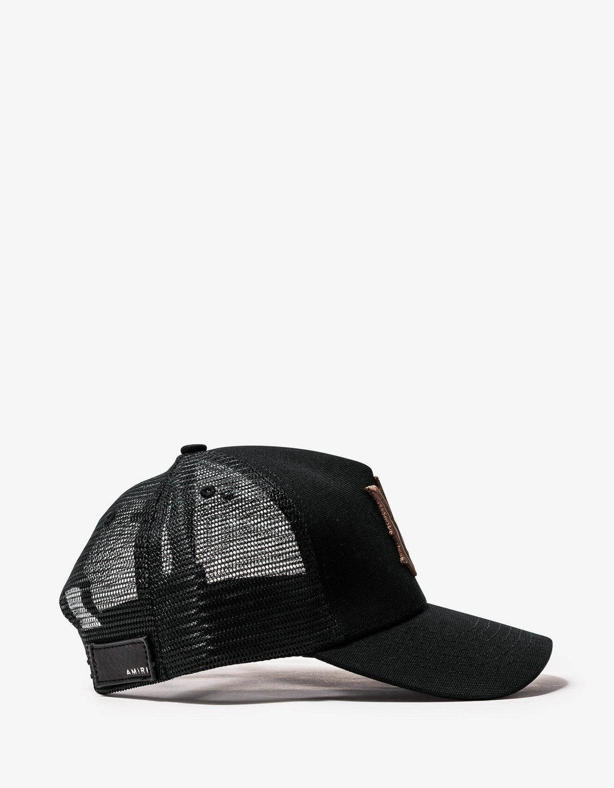 Amiri Black & Brown MA Trucker Hat