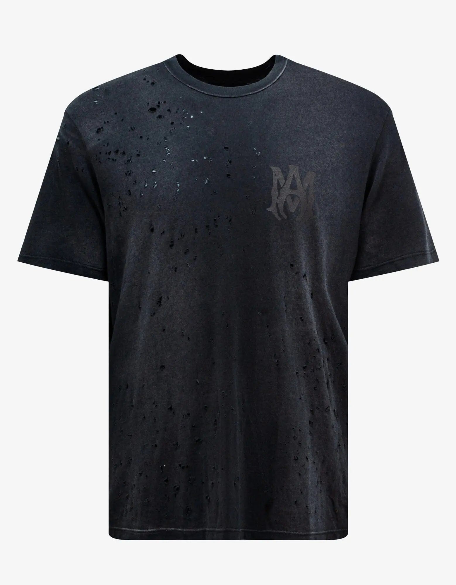 Amiri Black MA Logo Shotgun T-Shirt – Zoo Fashions
