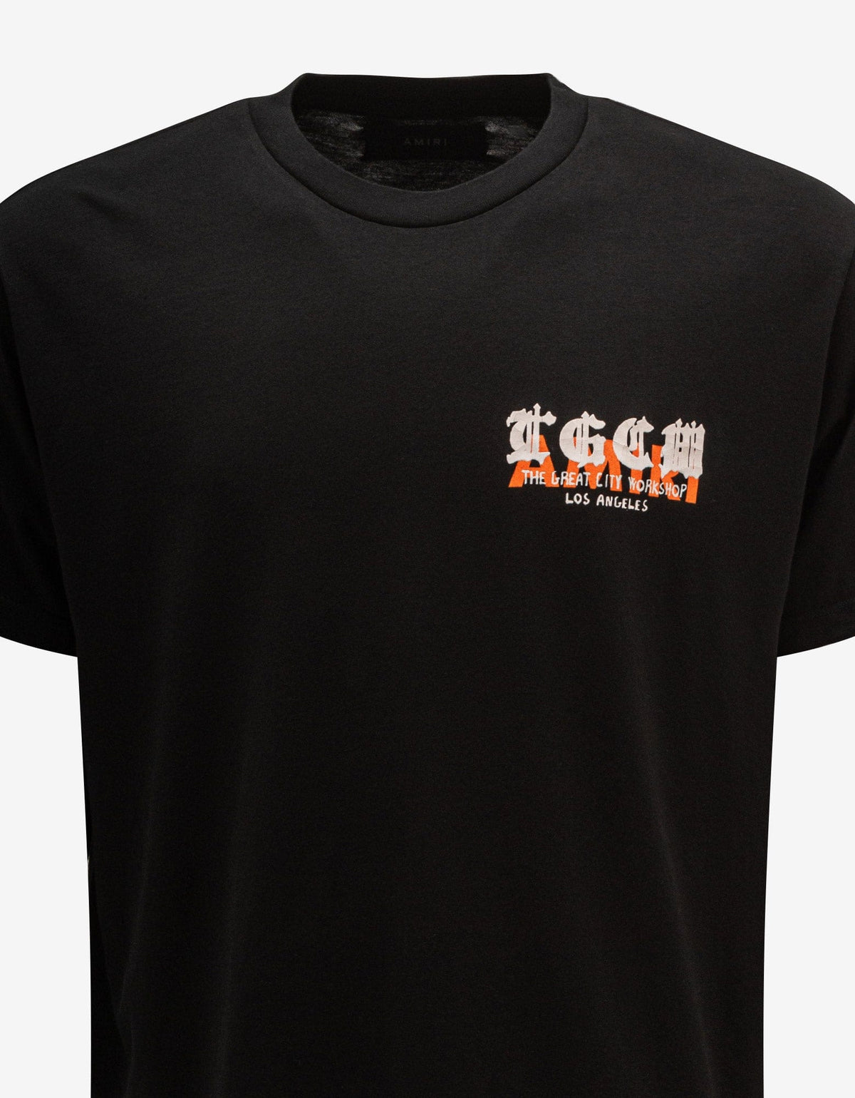 Amiri Black T.G.C.W. Logo T-Shirt