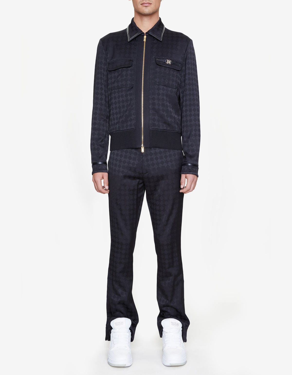 Amiri Black Tonal MA Quad Blouson