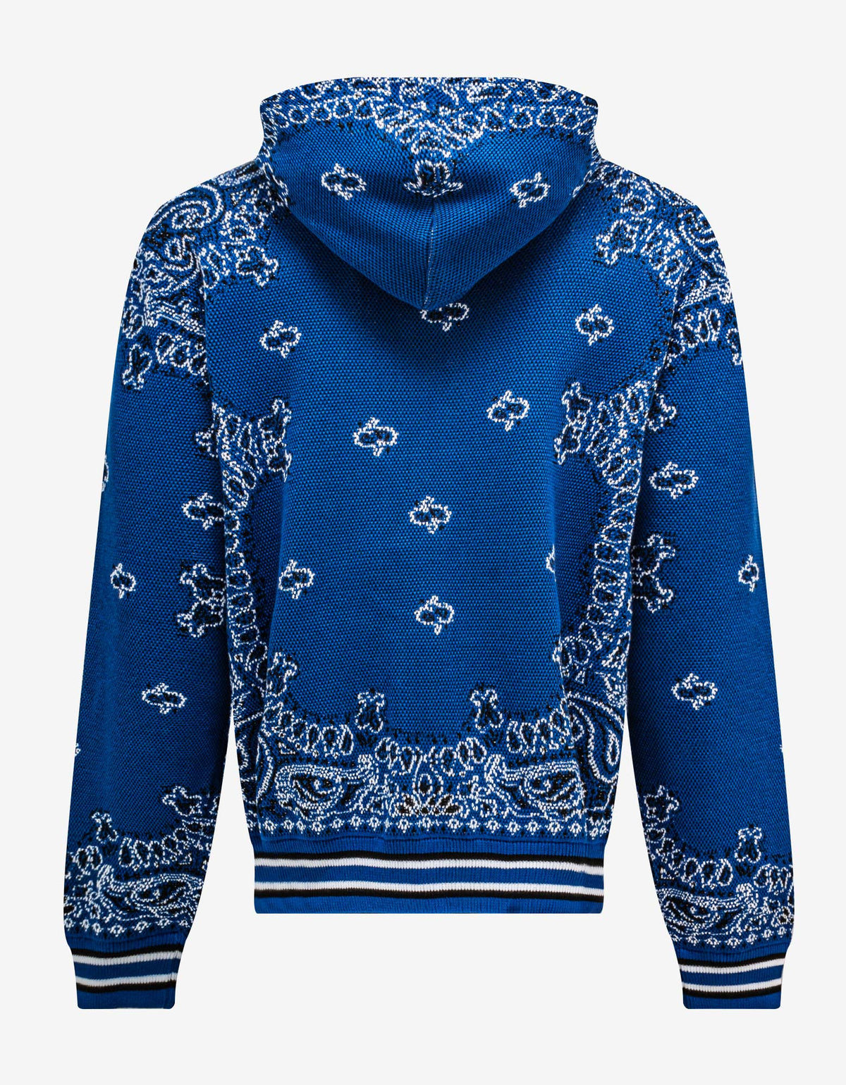 Amiri Blue Bandana B-Ball Hoodie