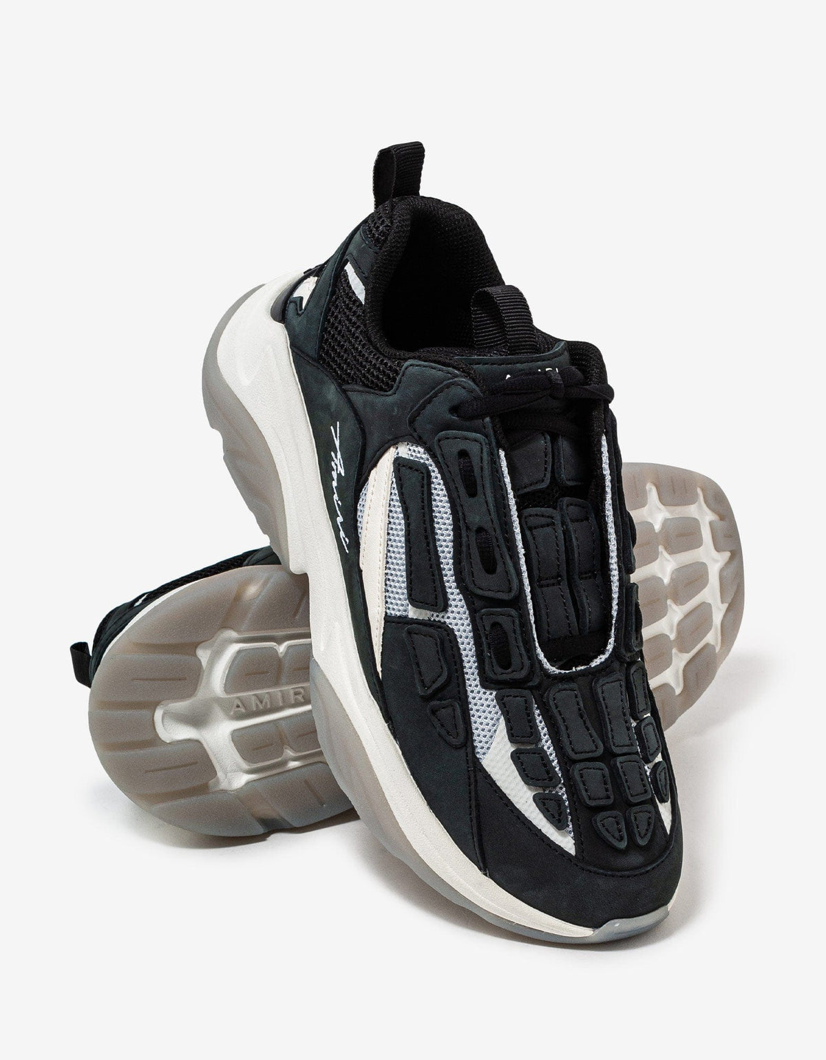 Amiri Bone Runner Black Trainers