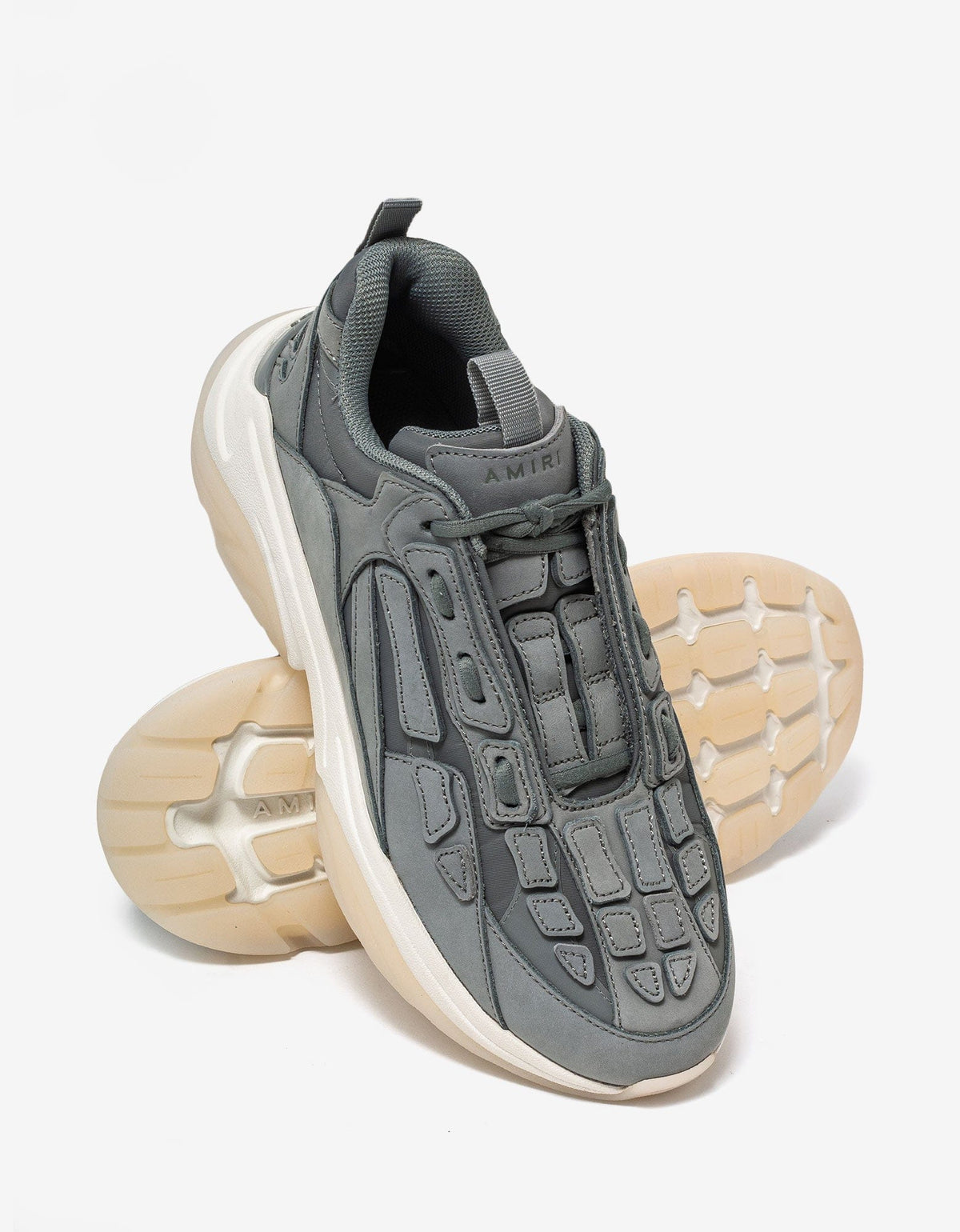 Amiri Bone Runner Grey Trainers